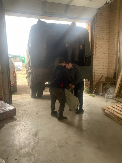 Помогли мобилизованным