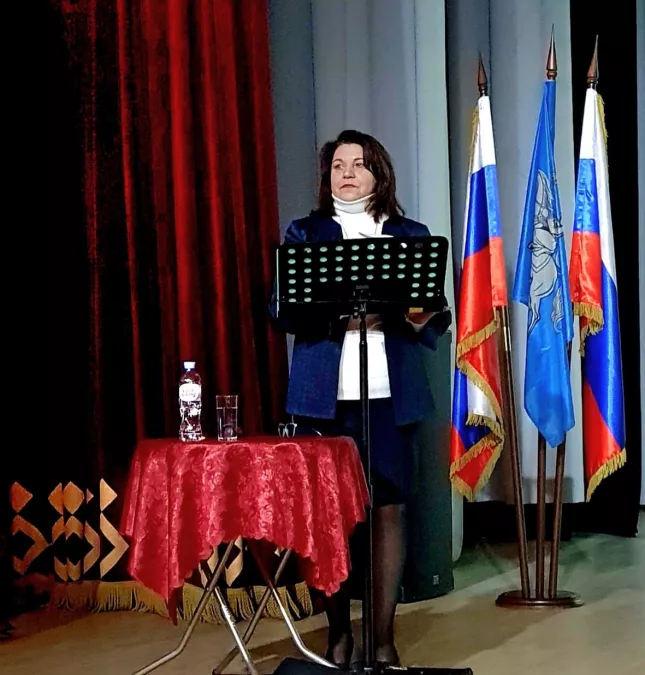 Глава Калитинского поселения выступила с отчётом