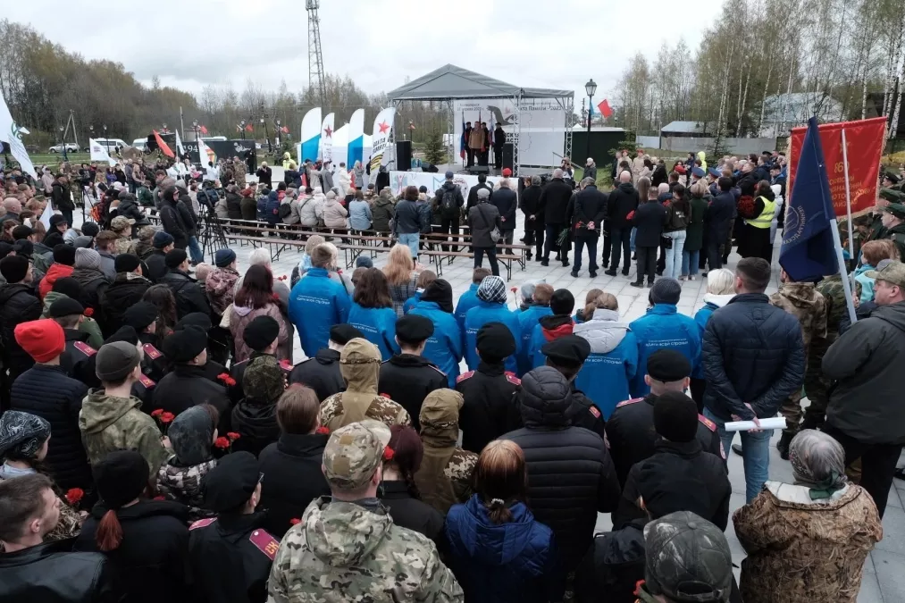 Юбилейная &laquo;Вахта памяти&raquo; стартовала в Ленинградской области
