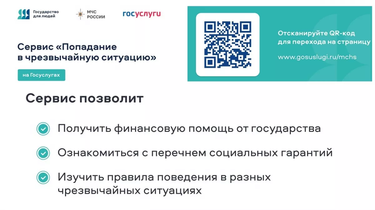 Цифровой сервис &laquo;Чрезвычайная ситуация&raquo;