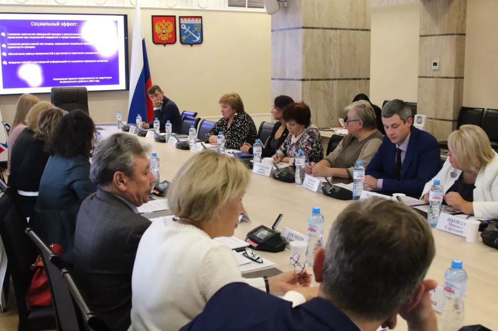 26 сентября прошел совет НКО при Заксобрании Ленобласти