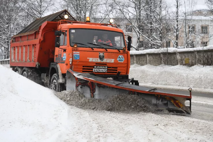 Область встречает снегопад