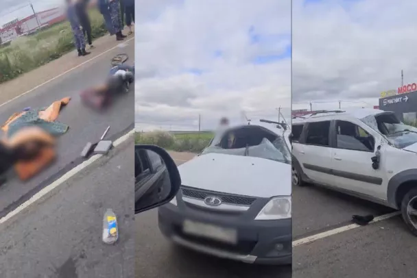Серьезное ДТП произошло на подъезде к Петербургу у Красной зари