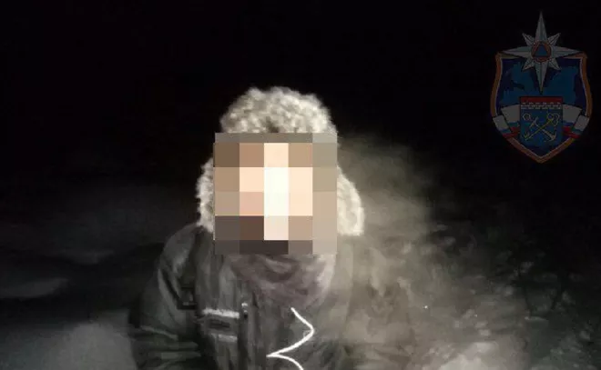 Из леса в Приозерском районе эвакуировали замерзающего туриста