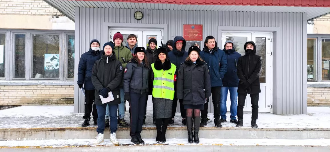 Встретились со студентами