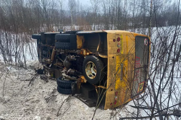 Во вчерашнем ДТП со школьным автобусом под Выборгом есть пострадавшие