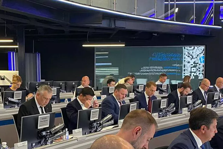 Открытие экспозиции Ленинградской области на Международной выставке-форуме &laquo;Россия&raquo;