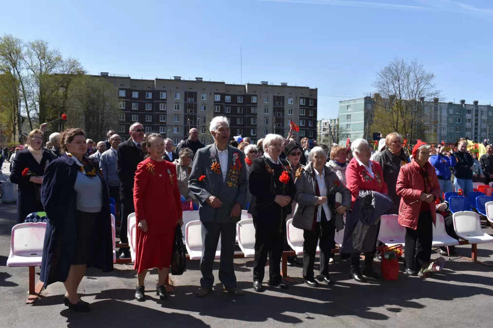 День Победы в Волосово