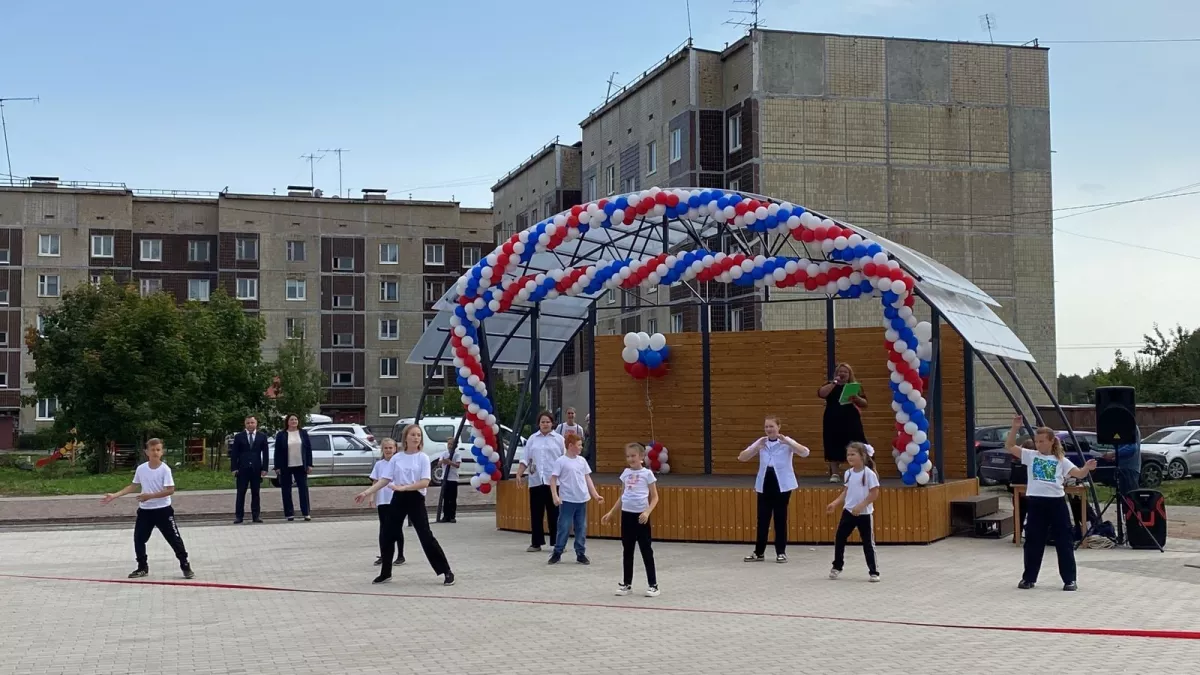В Кикерино открылось общественное пространство