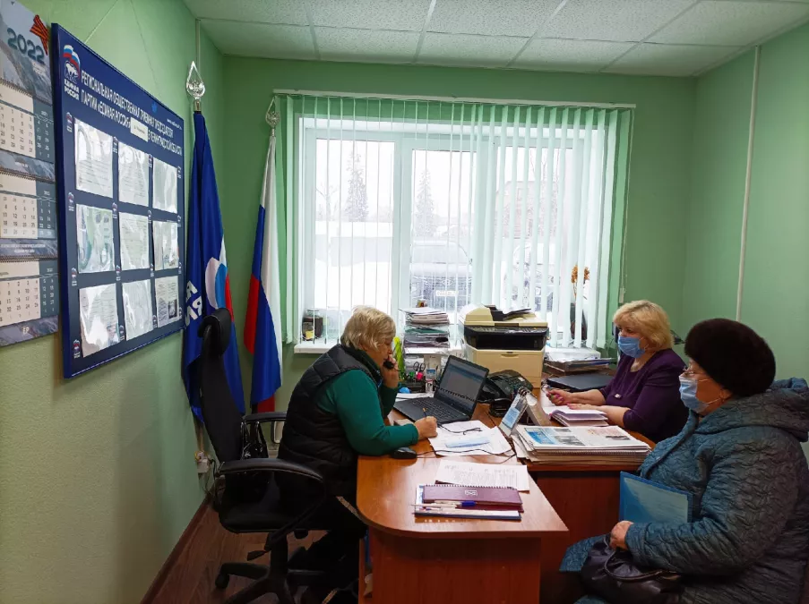 Депутат Законодательного собрания Ленобласти провела личный приём граждан