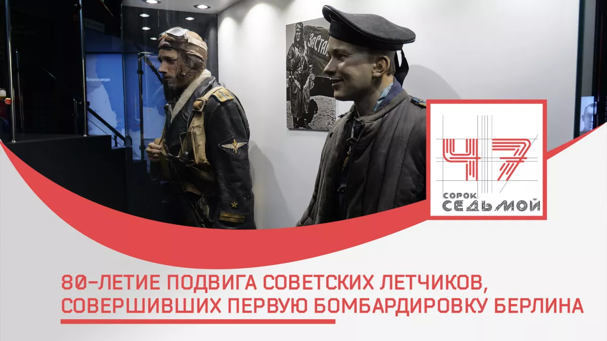 80-летие подвига советских летчиков, совершивших первую бомбардировку Берлина