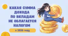Как будет рассчитываться налог на прибыль по банковским вкладам в 2026 году за 2025 год?