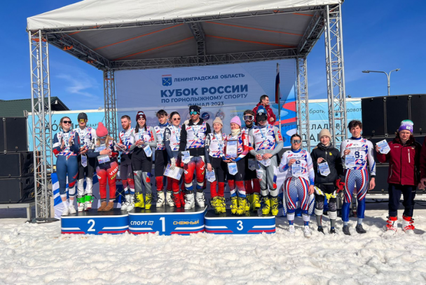 Сборная Ленобласти – на четвертом месте на Кубке России по горнолыжному спорту