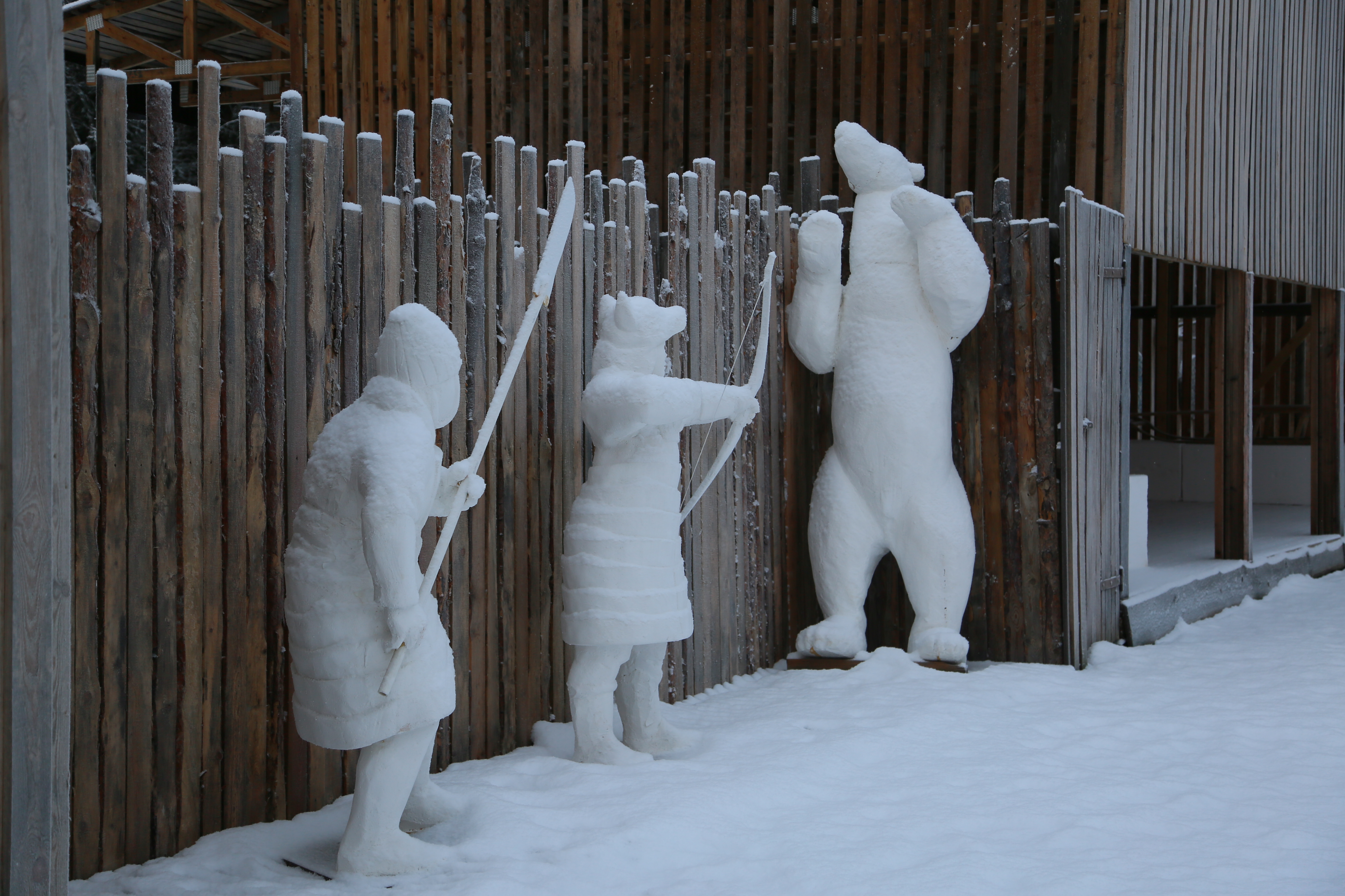 В Выборгском районе уже несколько лет работает тематический парк «Наша Арктика»